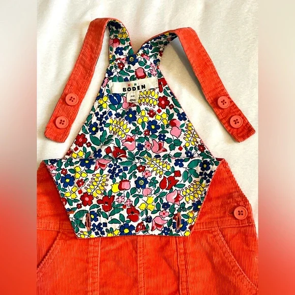 GAP Zara Boden Toddler Girls LOT of Dresses Floral Pink Yellow Coral 2T 2-3 YO - Picture 15 of 16